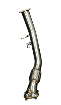 SPDZ1 K Series Header Downpipe 12-15 Civic Si & 13-15 Acura ILX Stainless Bellmouth