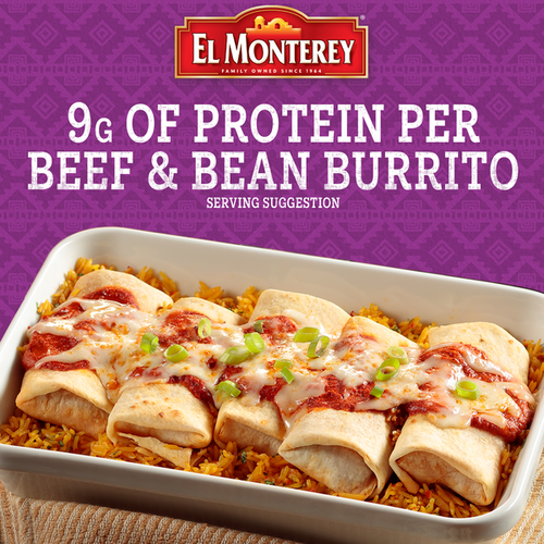 El Monterey Beef & Bean Burritos