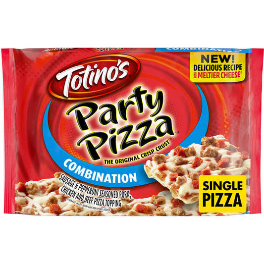 Totino's Party Pizza Combination Thin Crust Frozen Pizza