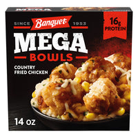 Banquet MEGA Bowls Country Fried Chicken, Frozen Meal