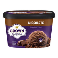 Crown Creamery Chocolate Ice Cream 1.5 qt