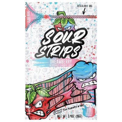 Sour Strips Dreamberry (3.7oz) 4-Pack
