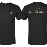 Chop Wood Tee BLACKOUT BARBELL