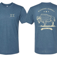 Bison Tee BLACKOUT BARBELL