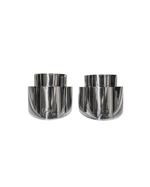 IRL G8X 4.5” M2 M3 M4 OEM Replacement Tips Slant Cut