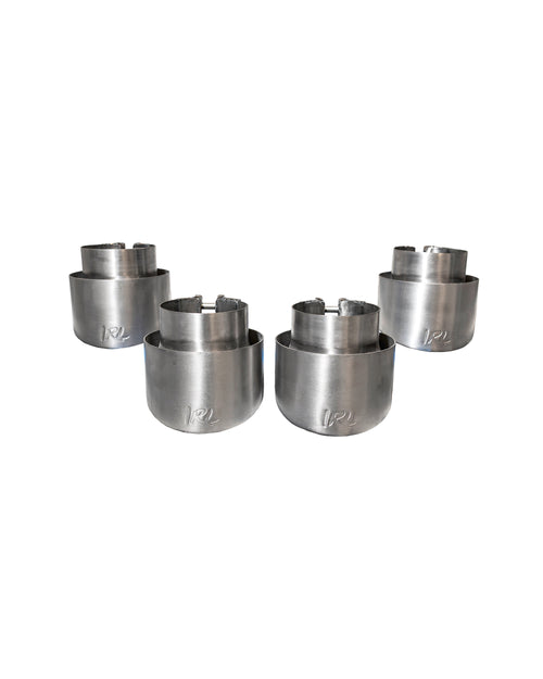 IRL G8X 4.5” M2 M3 M4 OEM Replacement Tips Slant Cut
