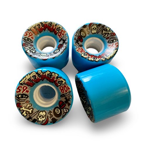 Toxic Team ALL-TERRAIN Wheels MED 59mm/80A