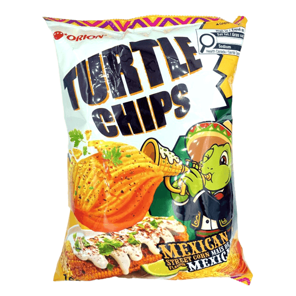 Orion Turtle Chips Mexican Street Corn 4ct (160g) (Korea)
