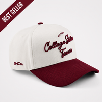 The "College Station" Script Hat