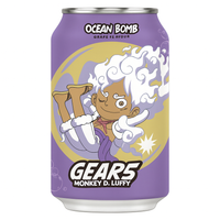 Ocean Bomb Gear 5 Monkey D. Luffy Grape Flavor (11.1oz)  6 ct