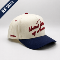 The "U.S.A" Script Hat