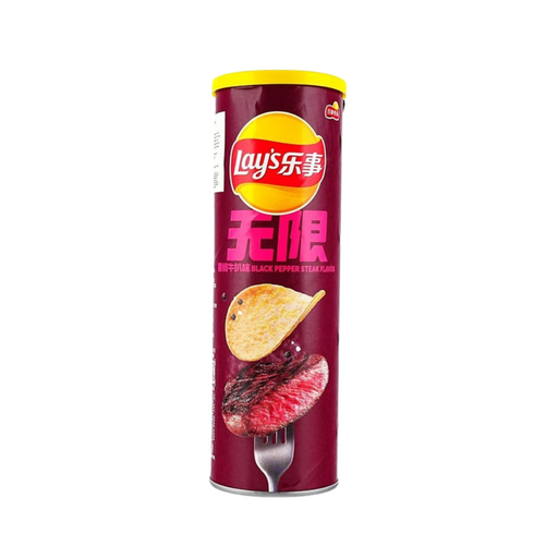 Lay's Black Pepper Steak (90g) China (4 pack)