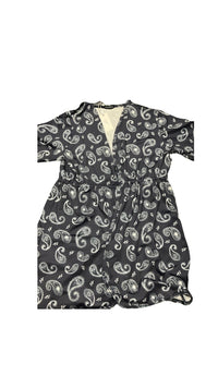Planet Sea - Navy Bandana Kimono