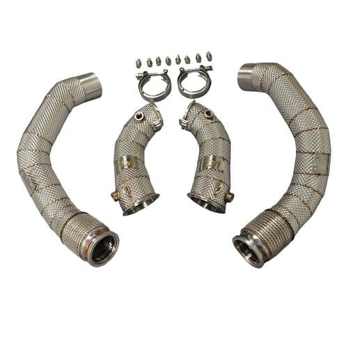 IRL F90 M5 M8 Maxflow Race Downpipes