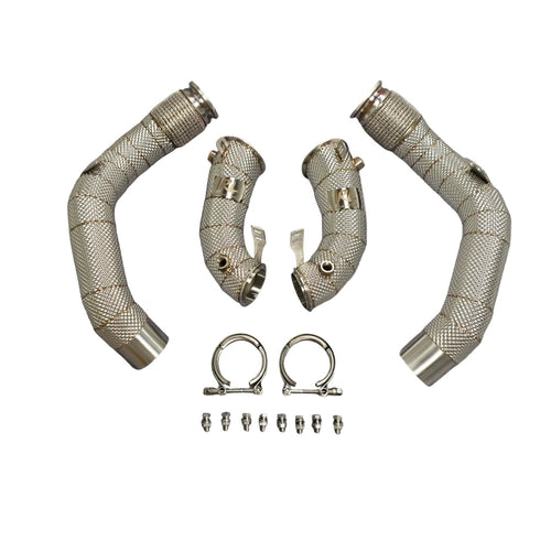 IRL F90 M5 M8 Maxflow Race Downpipes