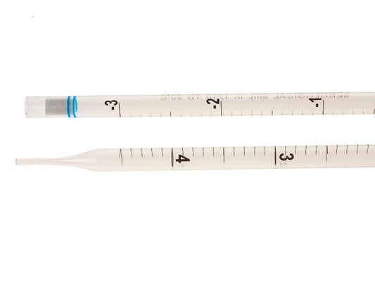 CELLTREAT 229205B 5mL Pipet, Individually Wrapped, Paper/Plastic, Bag, Sterile (200/pk)
