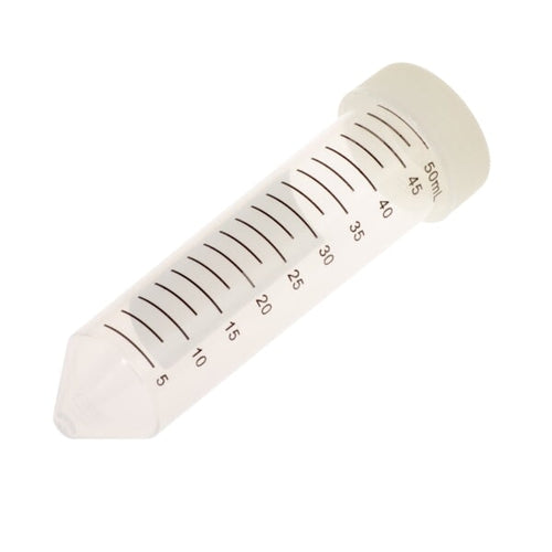 CELLTREAT 230482 50mL Centrifuge Tube, Metal Free - Bag, Sterile, 500/pk