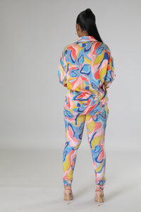 Misha Legging Set - Peach