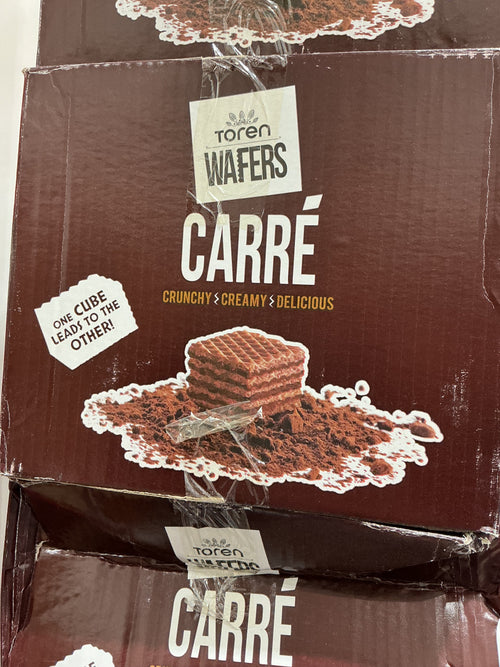 Toren wafers carre cocoa cream cocoa wafer 250g 12pk