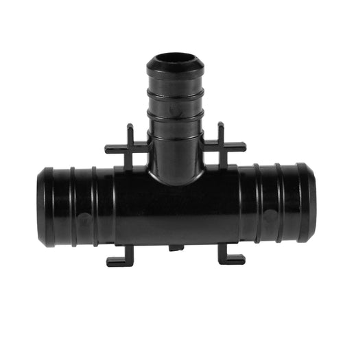 PEX-B Crimp 3/4" x 3/4" x 1/2" PPSU Tee w/tab Plumbingsell