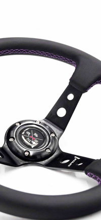 SPDZ1 Purple Lined Steering Wheel