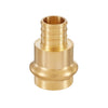 3/4" Press x 3/4" PEX Crimp Brass Adapter (Lead Free) Plumbingsell