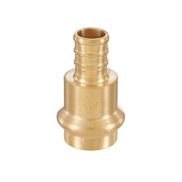 1/2" Press x 1/2" PEX Crimp Brass Adapter (Lead Free) Plumbingsell