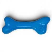 PUP-X Rubber Bone Dog Toy - Durable, Floats, Chew Toy for Large Dogs | USA