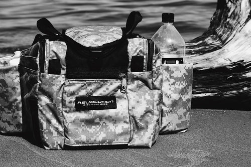 Revolution Mini Deluxe V3 Disc Golf Bag - Onyx