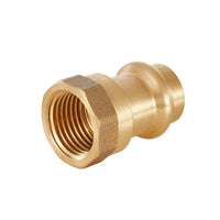 1/2" Press x 1/2" Female Brass Adapter (Lead Free) Plumbingsell