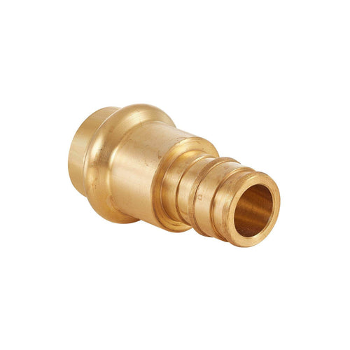 1-1/2" Copper Press x 1-1/2" PEX Expansion Brass Adapter (Lead Free)