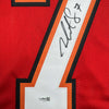 Autographed/Signed Martin Gramatica Tampa Bay Red Football Jersey JSA COA