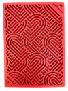 Love eMat - Enrichment Lick Mat for Dogs and Cats| Heart Design | SodaPup