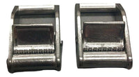 1 Inch Stainless Steel Cam Buckle Tie Down 2 PACK | 1CBSS