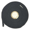 1" Black Aramid Fiber Webbing - PRICE PER FT| BLACK RatchetStrap.Com