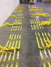 Target Custom Strap NO STENCIL - 2 X 10 Ft Ratchet Strap - 2 Ft Fixed End & 8 Ft Adjustable End