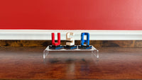 Buildable 3D "USA" Letters – Brick-Compatible Brick Kit