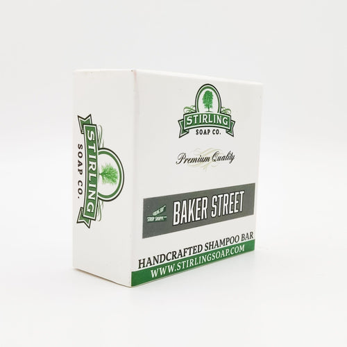 Stirling Soap Co. Baker Street Shampoo Bar 3.8 Oz