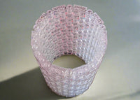 Transparent Modular Vase – Built with Brick-Compatible Bricks