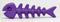 Fish Bone Nylon Chew Toy - Purple