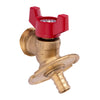 10 Pcs 1/2" PEX Crimp x 3/4" NH, PEX Sillcock, Red