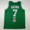 Autographed/Signed Dee Brown Boston Green Basketball Jersey JSA COA