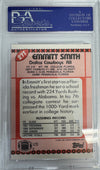 Graded 1990 Topps Traded Emmitt Smith #27T Rookie RC Football Card PSA 10 Gem Mint