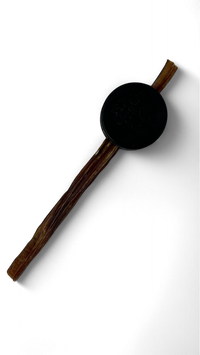 Hockey Puck Bully Stick Holder - Durable Rubber Treat Holder & Chew Toy USA