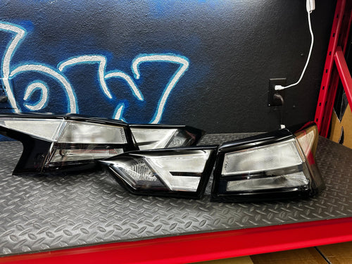 NTXGLOW clear tail lights (19 - 24 Nissan Altima)