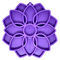 Purple Mandala eTray