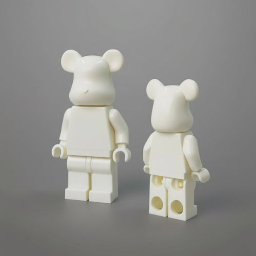 Bearbrick Monochrome Bear Brick Figures – 20+ Vibrant Colors!