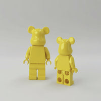 Bearbrick Monochrome Bear Brick Figures – 20+ Vibrant Colors!
