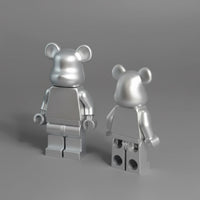 Bearbrick Monochrome Bear Brick Figures – 20+ Vibrant Colors!