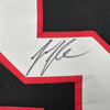 Autographed/Signed Jessie Tuggle Atlanta Black Football Jersey JSA COA